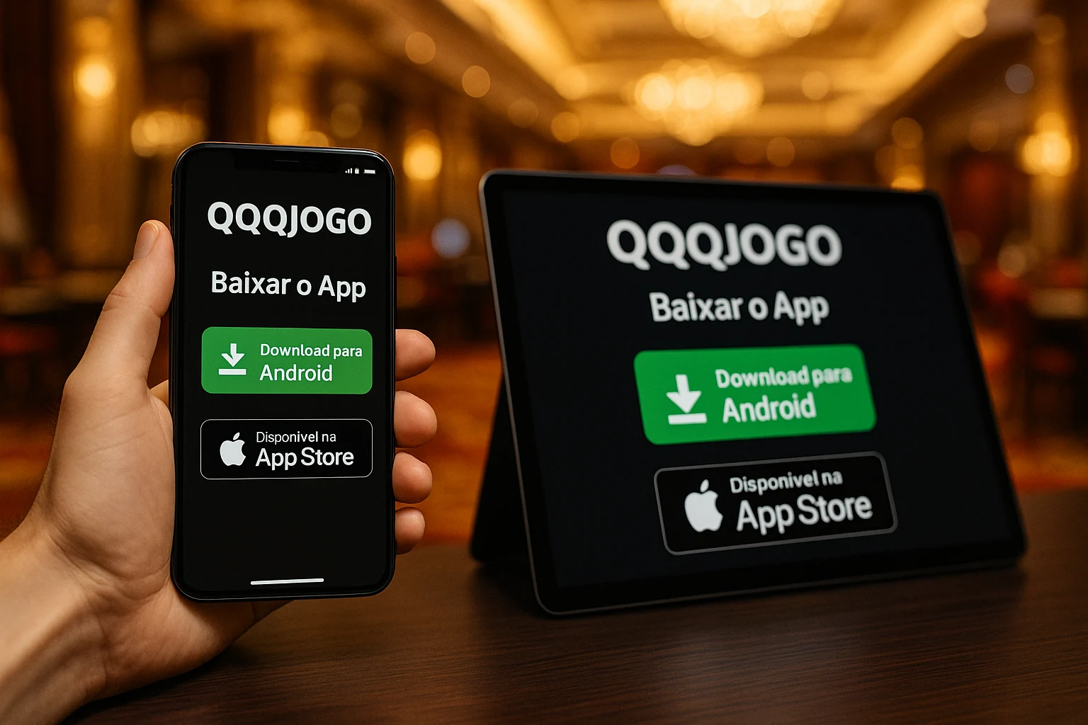 Baixar o QQQJOGO Cassino App