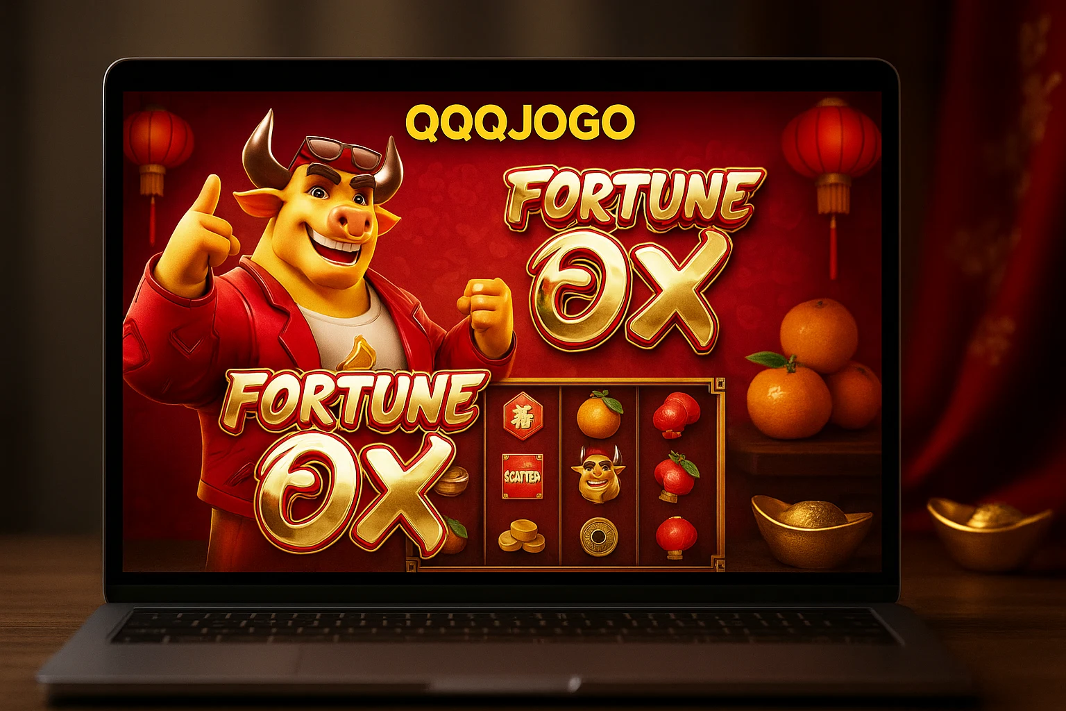 Fortune Ox no QQQJOGO - Aposte Agora e Reivindique Seus Ganhos