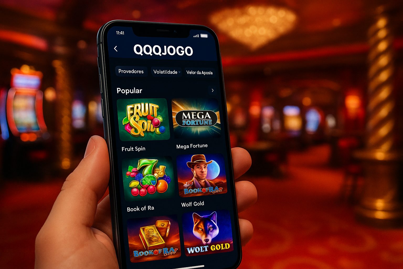 Jogos de Slot no Casino Online QQQJOGO
